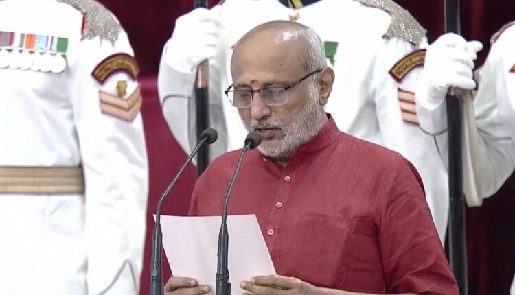 CP Radhakrishnan sworn in as India's 15th Vice President