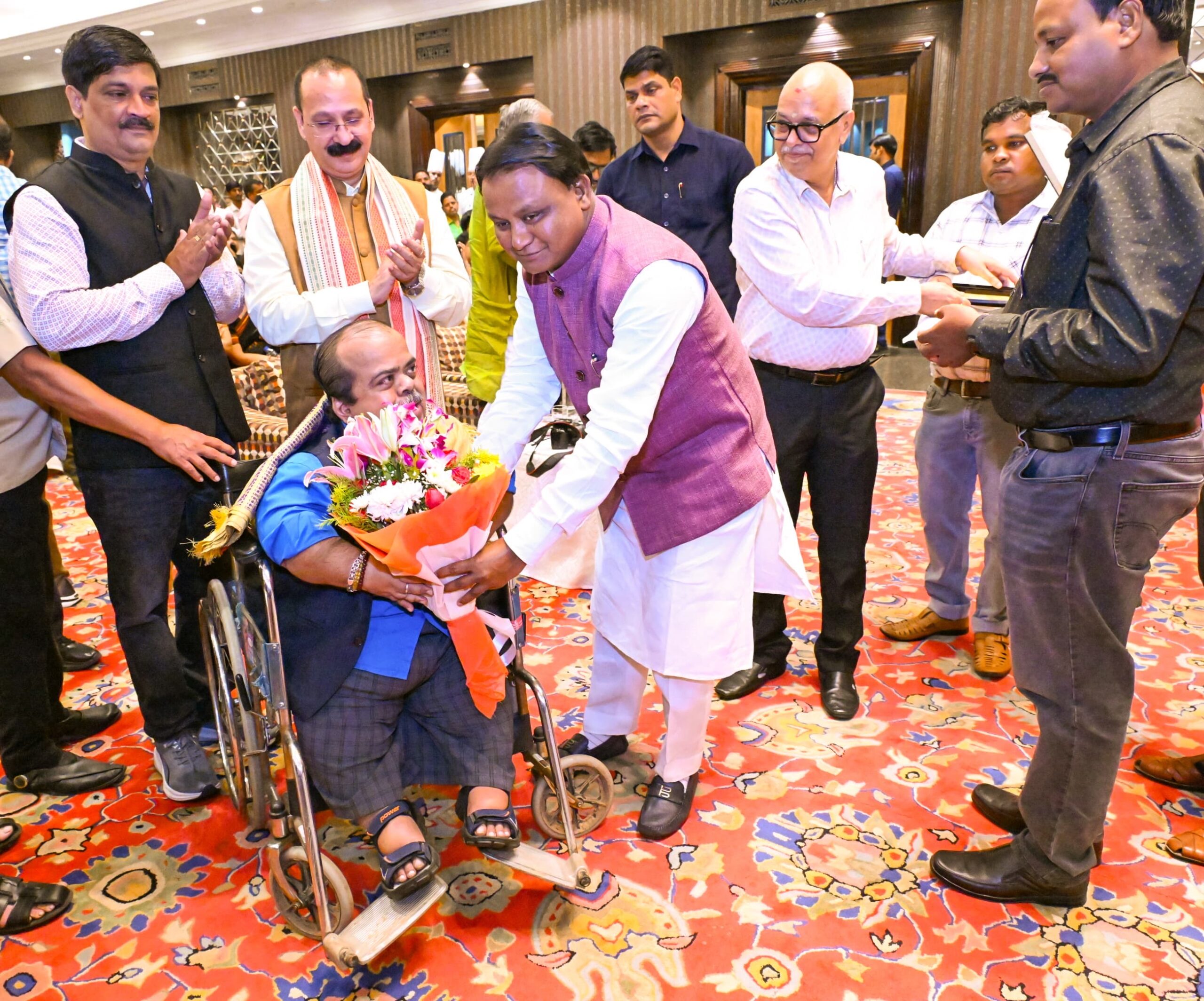 Mohan Majhi Cartoonist KK Nirbhaya Event