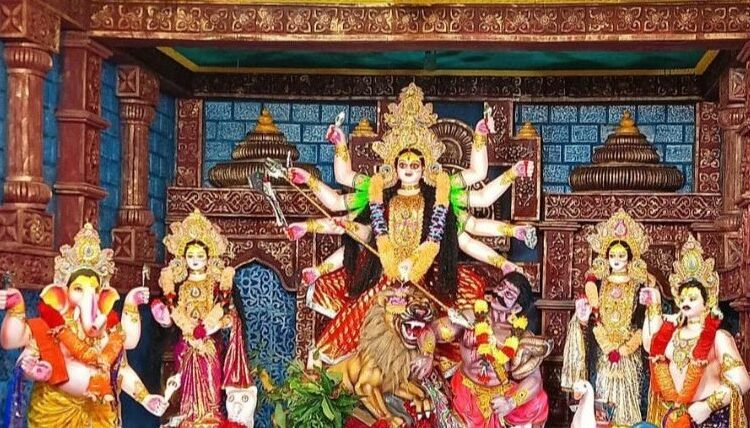 Goddess Durga is being worshipped at Puja mandaps across Odisha on the auspicious occasion of Maha Ashtami.