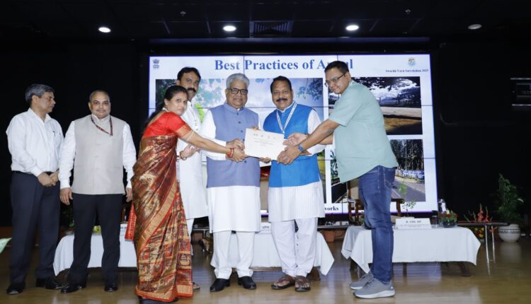 Angul ranks third in National Clean Air City Award under the category of cities with less than 3 lakh population in Swachh Vayu Survekshan 2025.