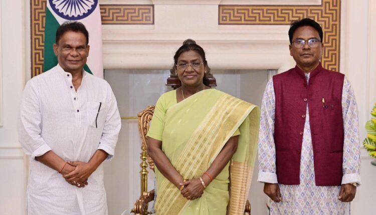 News In Frames - Dilip Ray meets President Droupadi Murmu