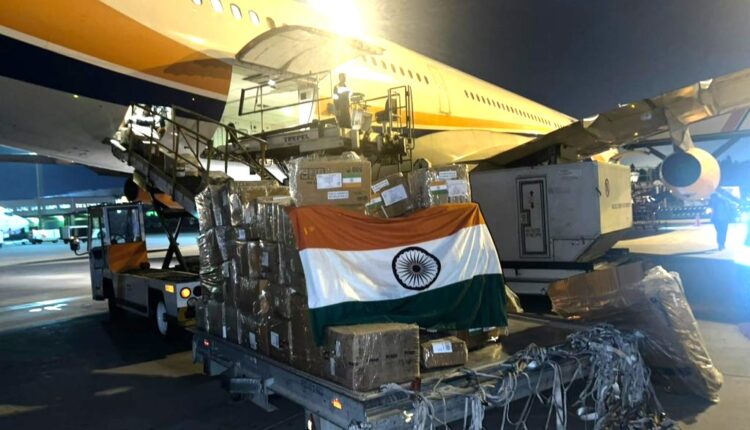 India delivers 21 tonnes of relief materials to quake-hit Afghanistan as part of its assistance to earthquake-hit people.