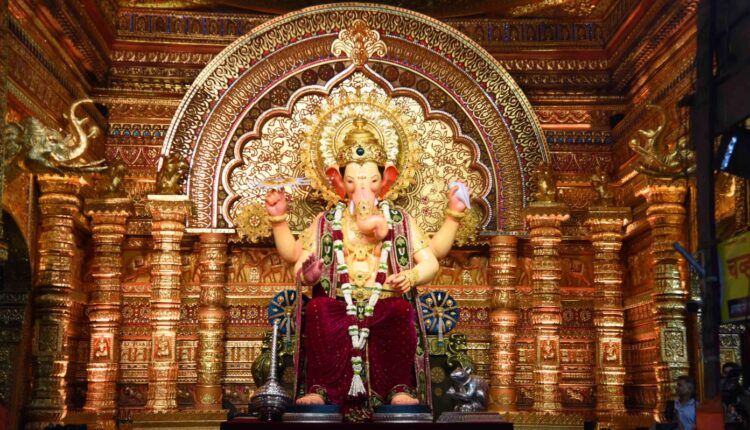 Ganesh Chaturthi celebrations concludes with Ganpati Visarjan. Visarjan procession for immersion of Lord Ganesh idol of Lalbaugcha Raja pandal begins.