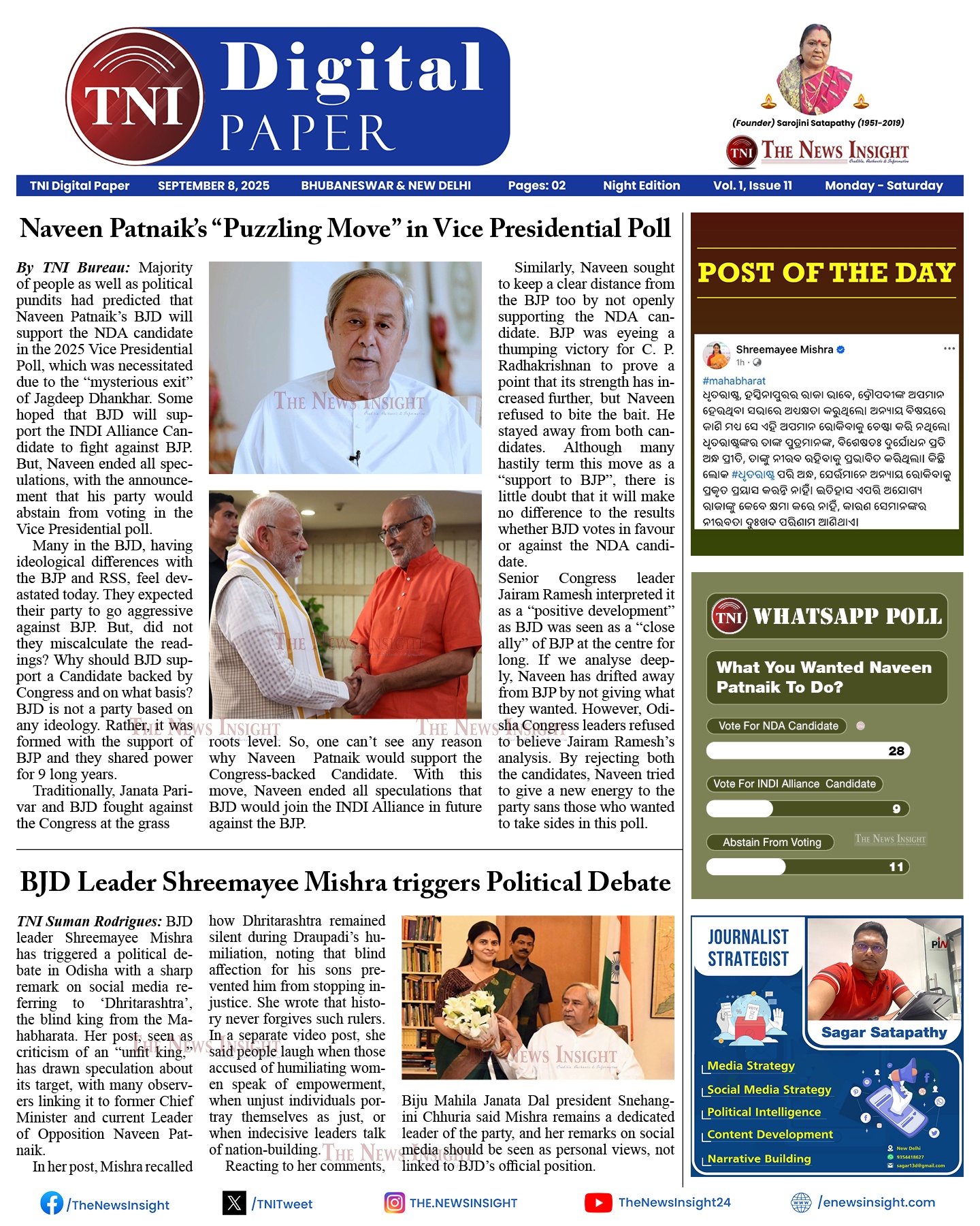 TNI Digital Paper - September 8, 2025