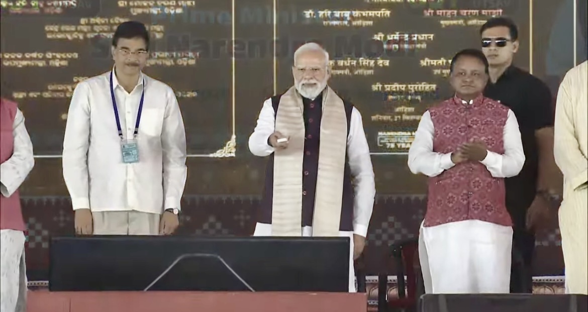 PM Modi in Jharsuguda