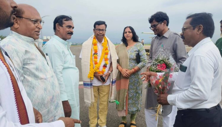 Bhakta Das All Set for Padayatra from Malkangiri