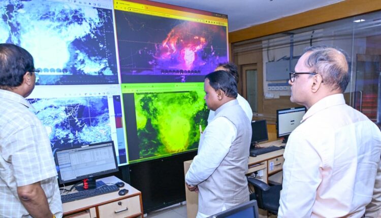 CM Mohan Majhi Cyclone Montha