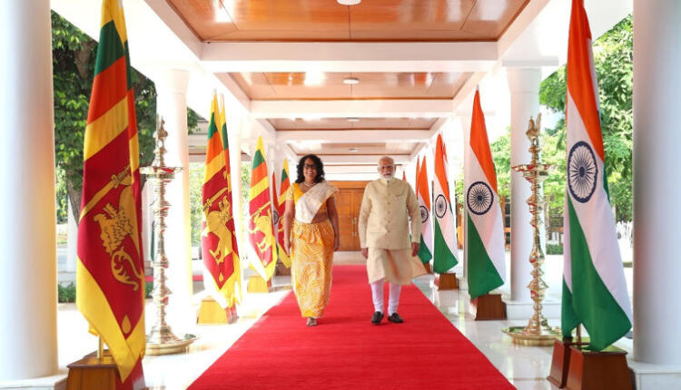 Prime Minister Narendra Modi meets Sri Lankan Prime Minister Harini Amarasuriya; discusses fishermen issue.