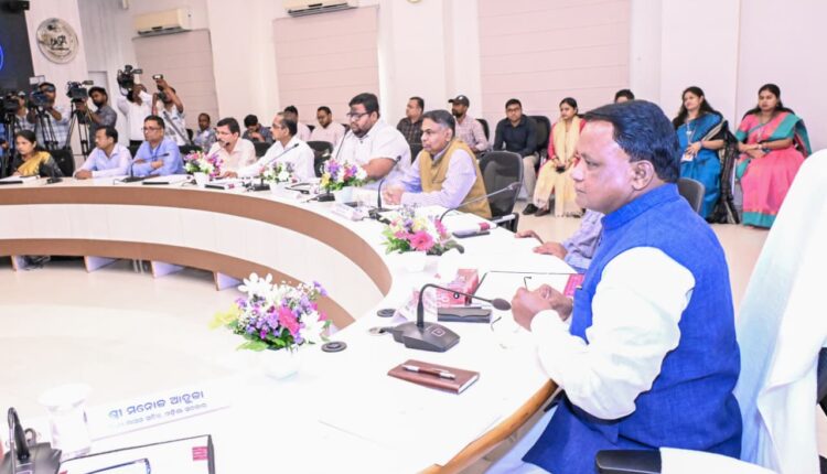 Odisha CM Mohan Majhi lays stone for 471 Gram Panchayat offices, disburses first instalment of Antyodaya Gruha Yojana to 48K beneficiaries.