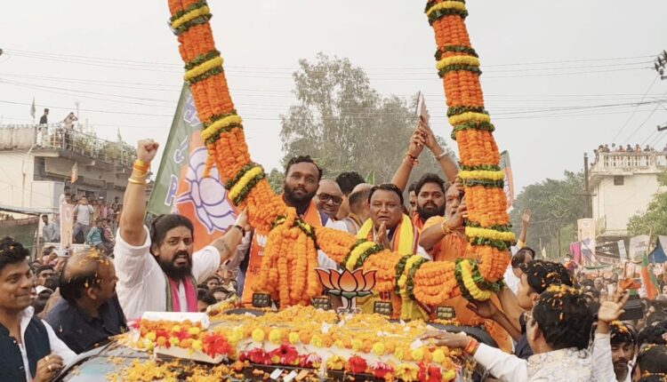 Mohan Majhi Roadshow in Nuapada