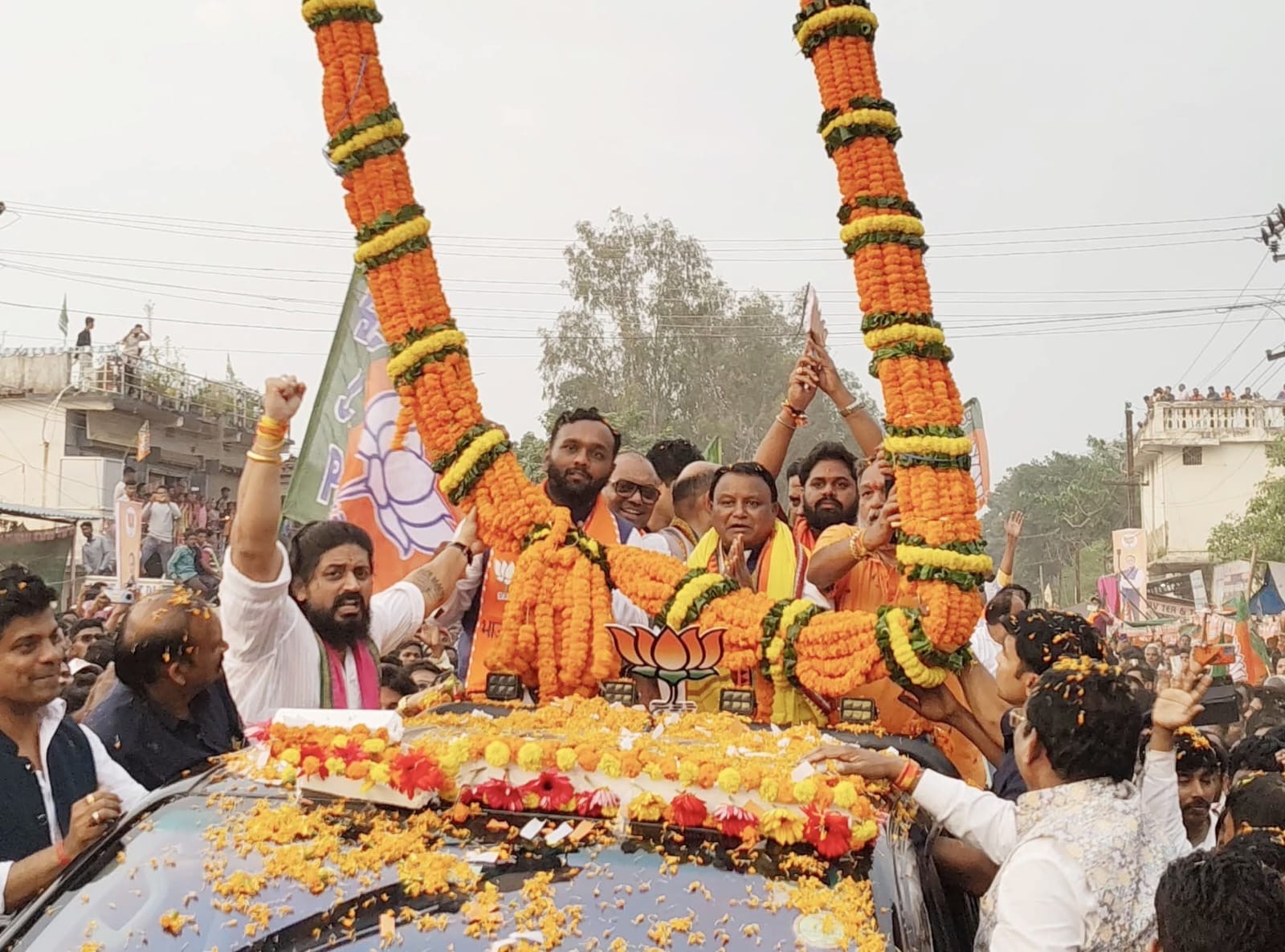 Mohan Majhi Roadshow in Nuapada