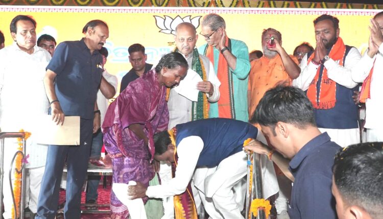 Mohan Majhi in Nuapada