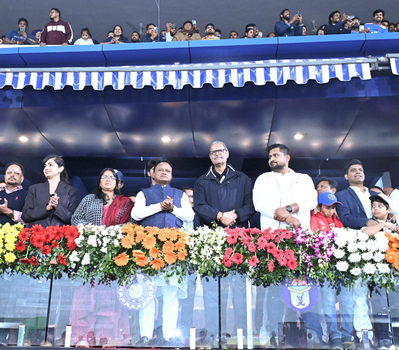 Odisha CM Mohan Majhi Hails Team India's Thrilling Win Over South Africa at Barabati Stadium