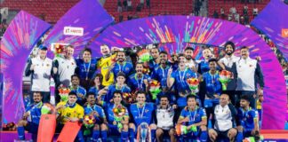Kalinga Lancers crowned champions of the Men's Hero Hockey India League (HIL) after defeating Ranchi Royals 3-2 in a thrilling final at Kalinga Stadium.