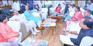 Odisha Assembly Speaker Surama Padhy convened an all-party meeting ahead of the Budget Session, scheduled to begin on February 17.