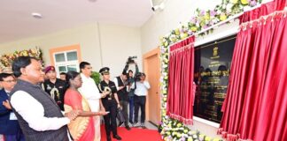 President Droupadi Murmu inaugurates ‘Holiday Home’ in Rairangpur