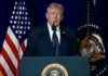 Donald Trump warns Iran