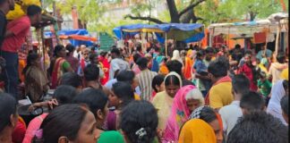Bihar: A stampede occurred during puja at Maa Sheetla Mandir in Maghra village of Nalanda. Several feared dead, injuries reported.