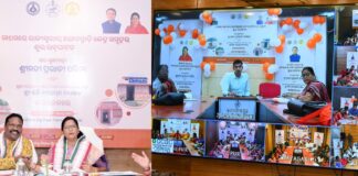 Odisha Deputy CM Pravati Parida virtually inaugurated 1,889 anganwadi centres across 30 districts.