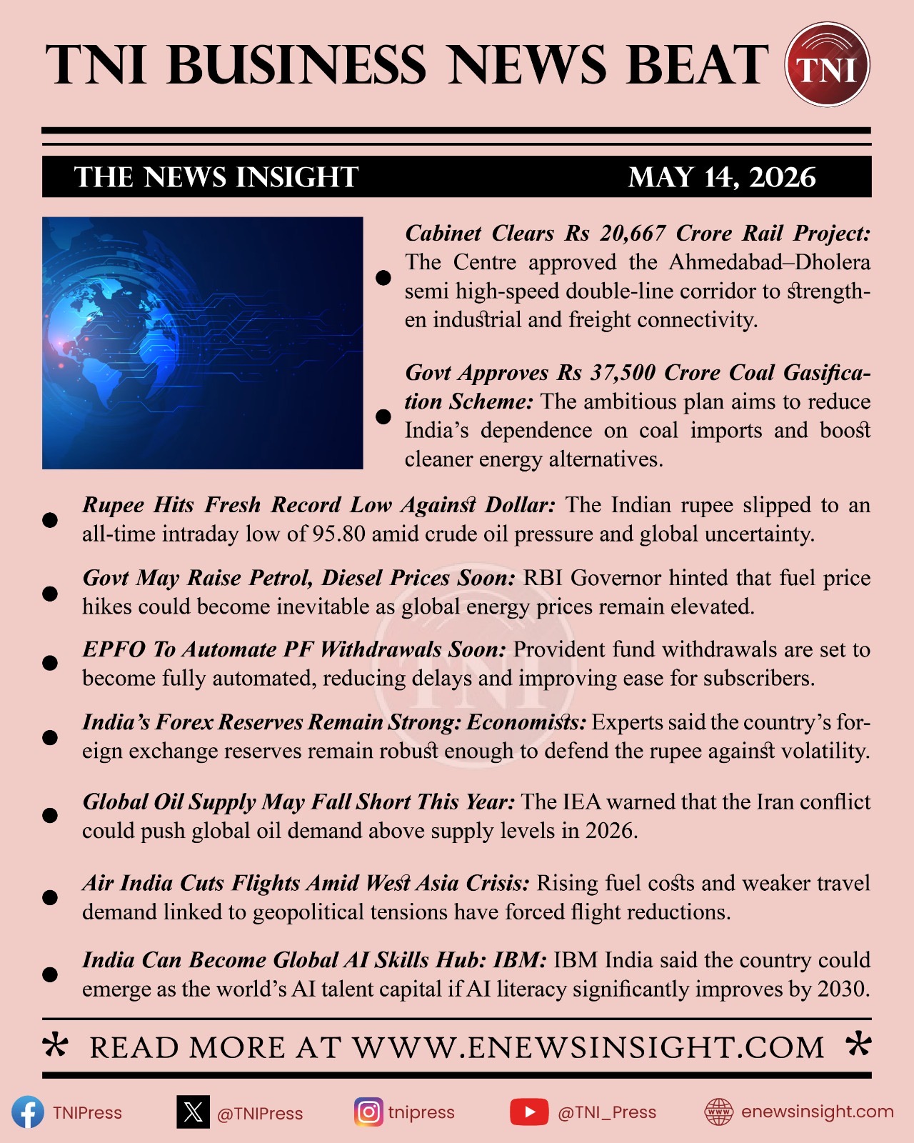 TNI Business News Beat - May 14, 2026