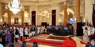 President Droupadi Murmu confers 51 gallantry awards, including including 15 Vir Chakras and 29 Shaurya Chakras and 7 Kirti Chakras.