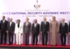 BRICS leaders and top security officials, including India's NSA Ajit Doval posed for a group photograph at 16th BRICS National Security Advisers' Meeting.
