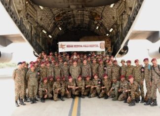 India launches 'Operation Amistad' to support Venezuela after devastating earthquakes. Operation includes an Indian Army Field Hospital Unit and over 35 tons of relief supplies and medicines.