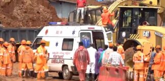 Death toll rises to 7 in Wayanad tunnel road mudslide. Rescue operations continue despite rain.