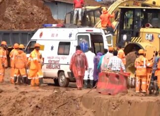 Death toll rises to 7 in Wayanad tunnel road mudslide. Rescue operations continue despite rain.