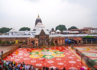 The sacred 'Naba Jaubana Darshan' of Lord Jagannath, Lord Balabhadra and Devi Subhadra will be held today at the Shree Jagannath Temple in Puri.