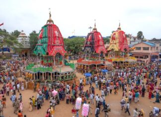 Puri will witness the grand Bahuda Jatra, as Lord Jagannatha, Lord Balabhadra, and Devi Subhadra, tomorrow.