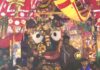 All three chariots of Lord Jagannatha, Lord Balabhadra and Devi Subhadra reach near Shree Jagannath Temple during Bahuda Jatra today.